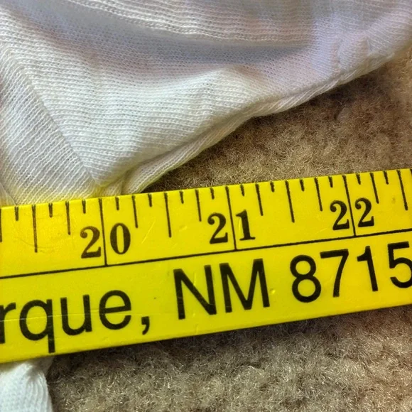 Lucky Brand White Tee with Green 'Lucky You' Chest Graphic - Picture 14 of 16